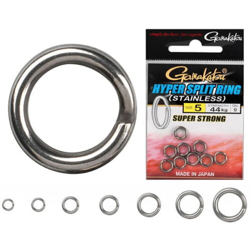 Gamakatsu Hyper Split Ring (Stainless) 149287