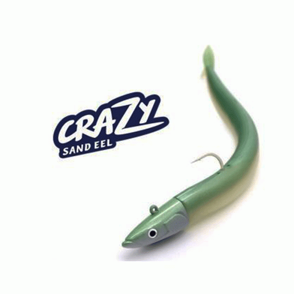 Fiiish Combo Extra Deep Crazy Sand Eel + Rattle - 18cm - 55g - Kaki - CSE1438