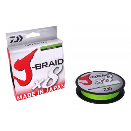 Daiwa J-Braid X8 Chartreuse 150m JB8E