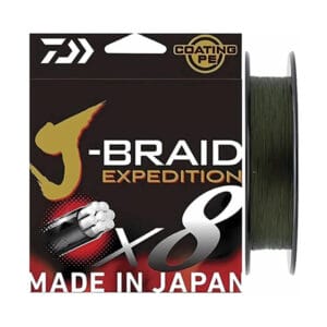 DAIWA J-Braid Expedition X8 Dark Green 150m